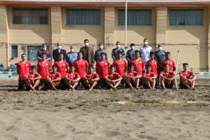 گزارش تصویری تمرینات تیم ملی  هندبال  ساحلی نوجوانان (گروه اول )